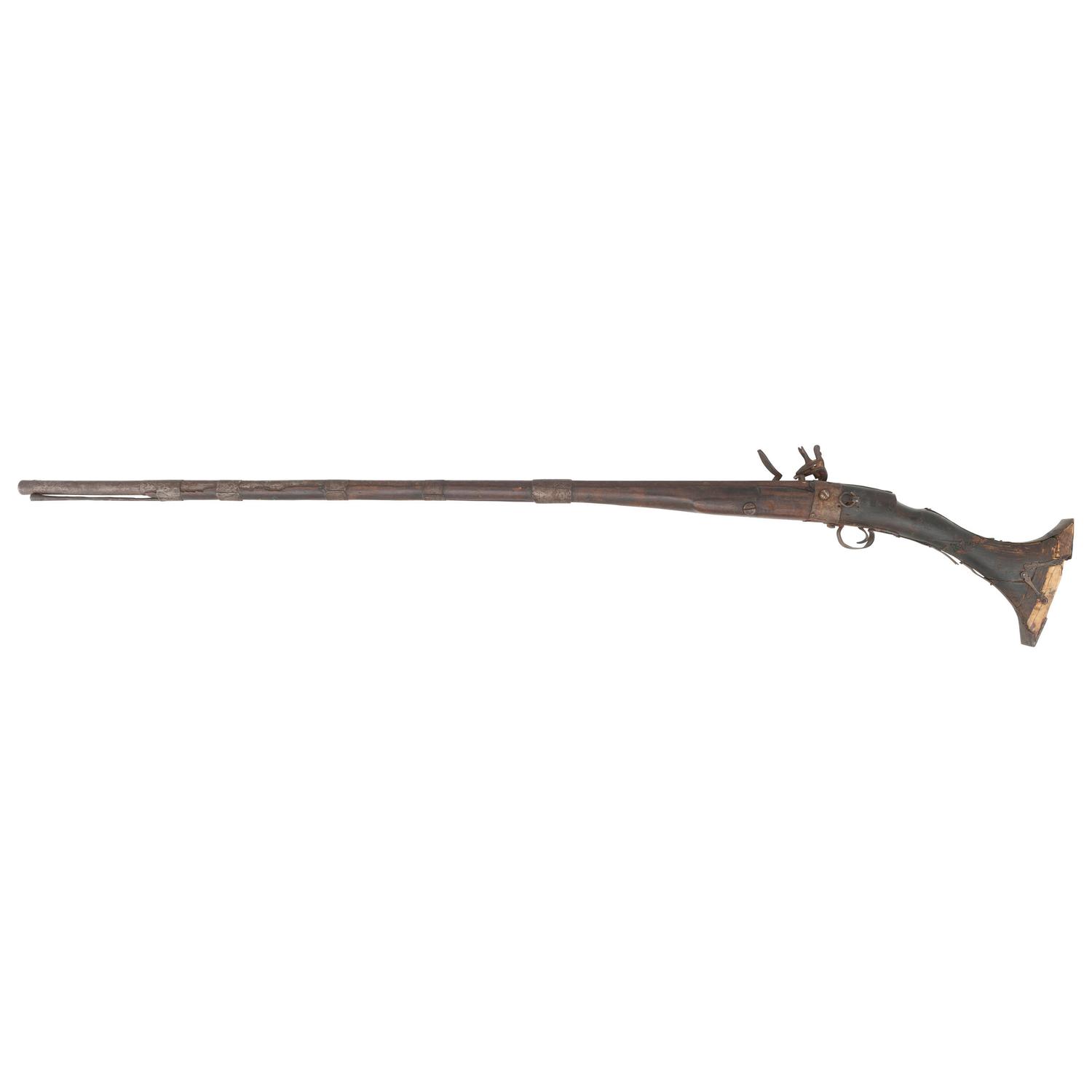 Relic Condition Moroccan Mukhala Flintlock Musket
