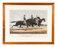 [HORSE RACING SCENES] -- CURRIER and IVES, publishers -- After John Cameron, or Thomas Worth