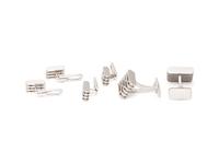 WHITE GOLD AND DIAMOND DRESS SET