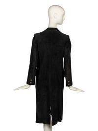 Gucci, Black Suede Coat