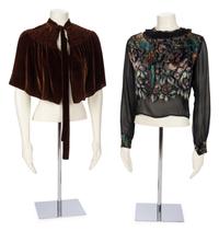 Collection of Five Jackets and Tops, 1930s-40s