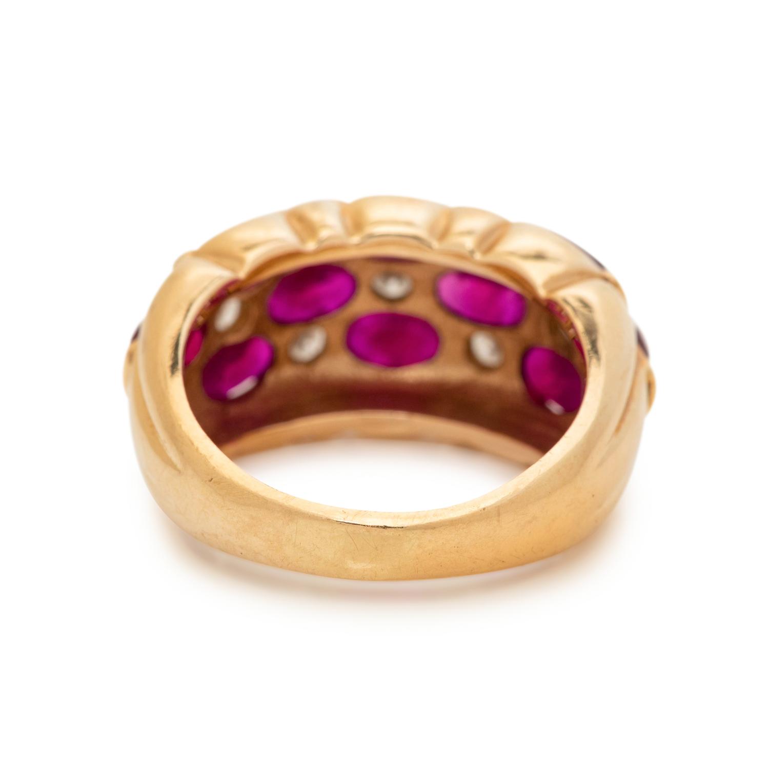 RUBY AND DIAMOND RING