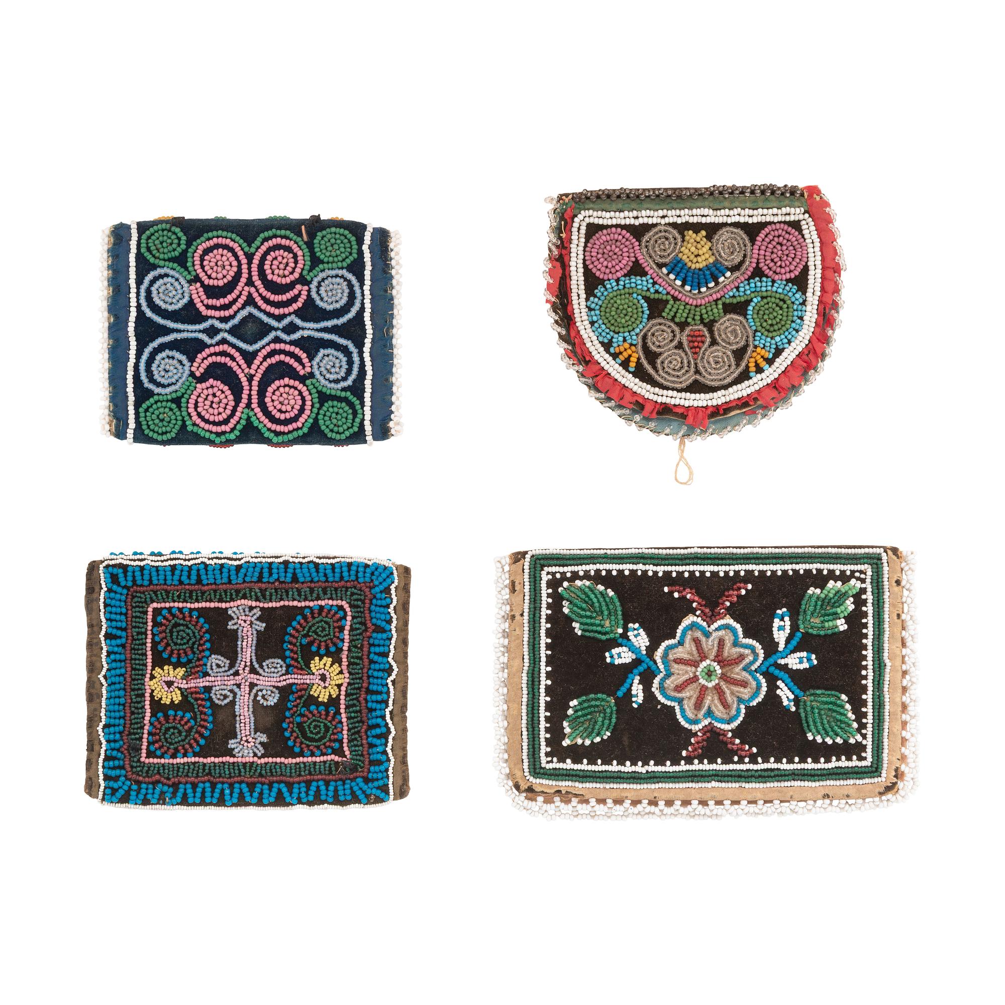 Northeastern Beaded Pouches