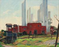 Sketch for Power and Light, San Antonio, Texas