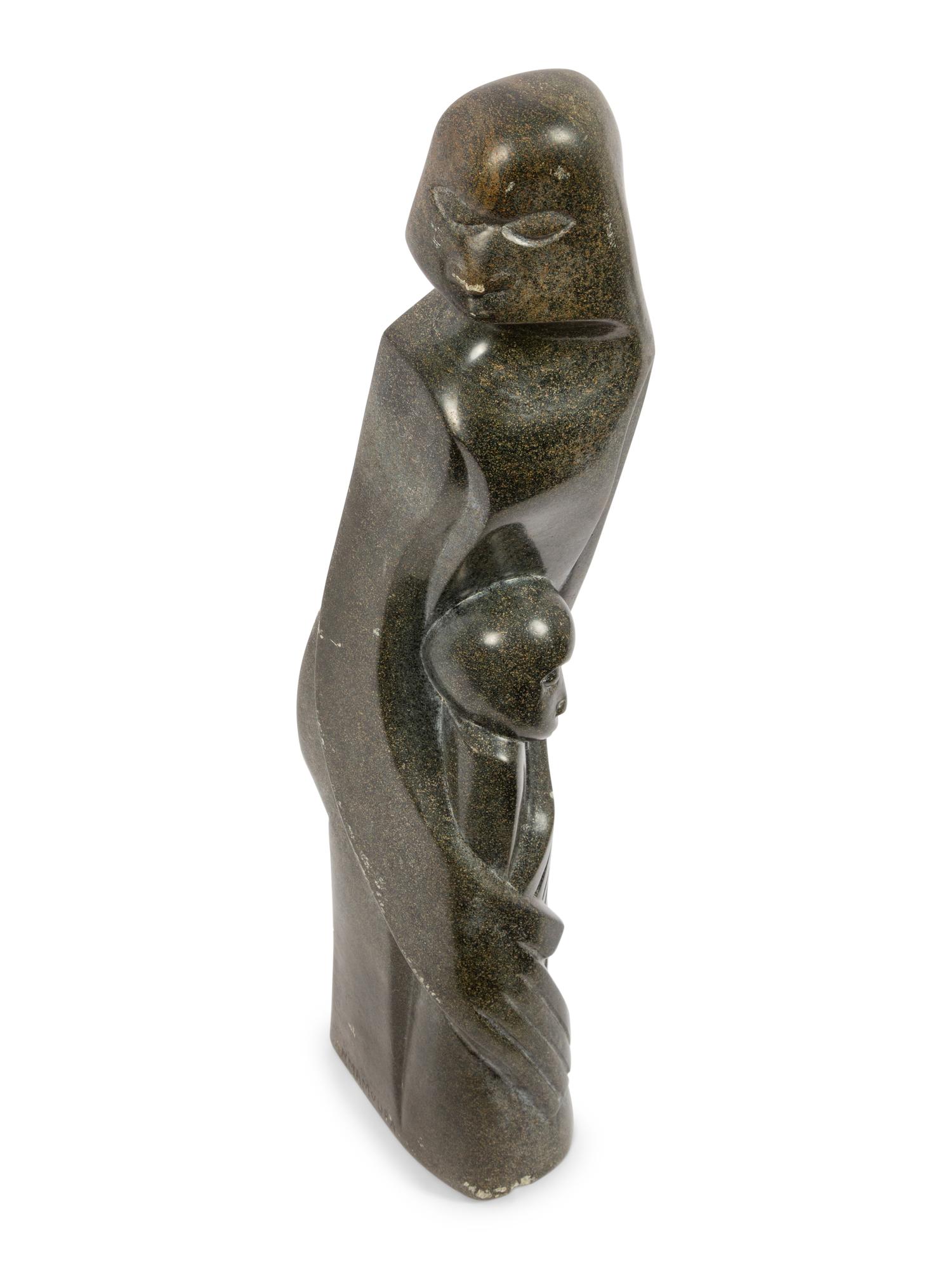 A Carved Soapstone Sculpture
