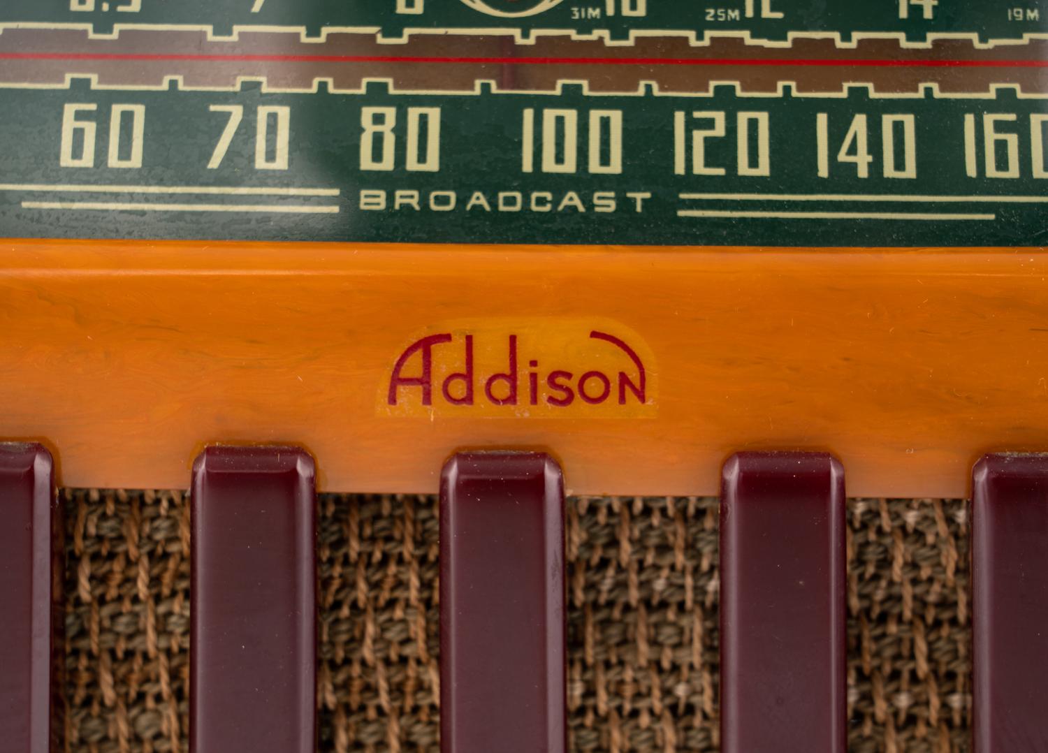 An Addison 5F Radio