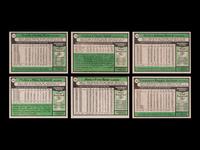 A Complete Set of 1979 Topps Baseball Cards (726/726)