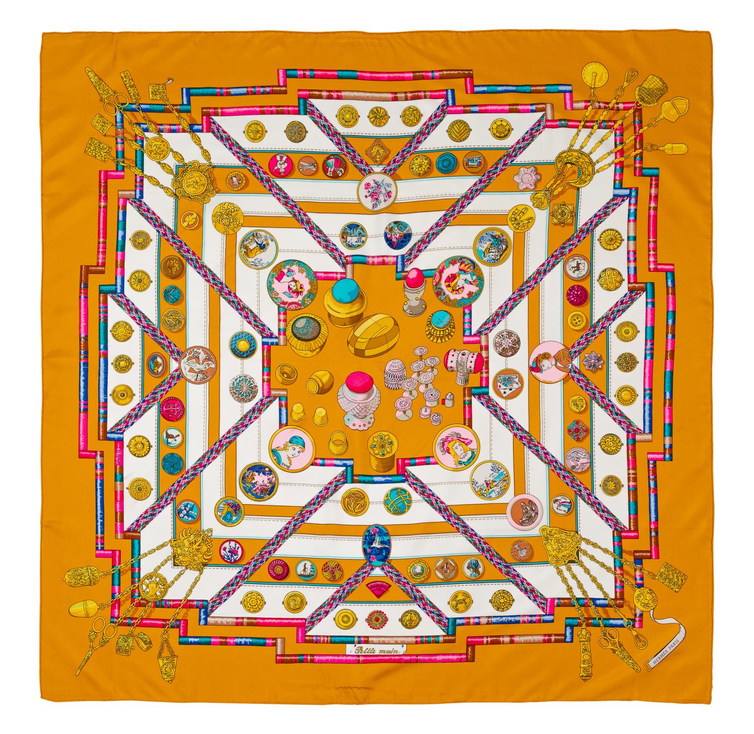 Hermès 90cm Silk Scarf