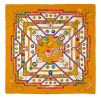 Hermès 90cm Silk Scarf