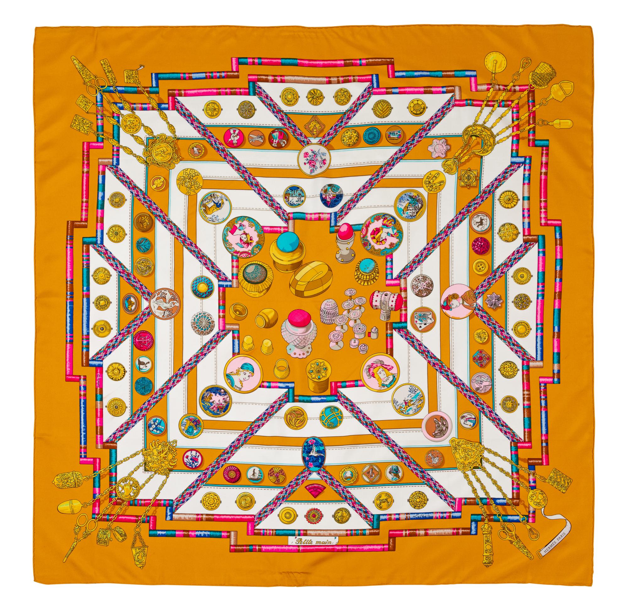Hermès 90cm Silk Scarf