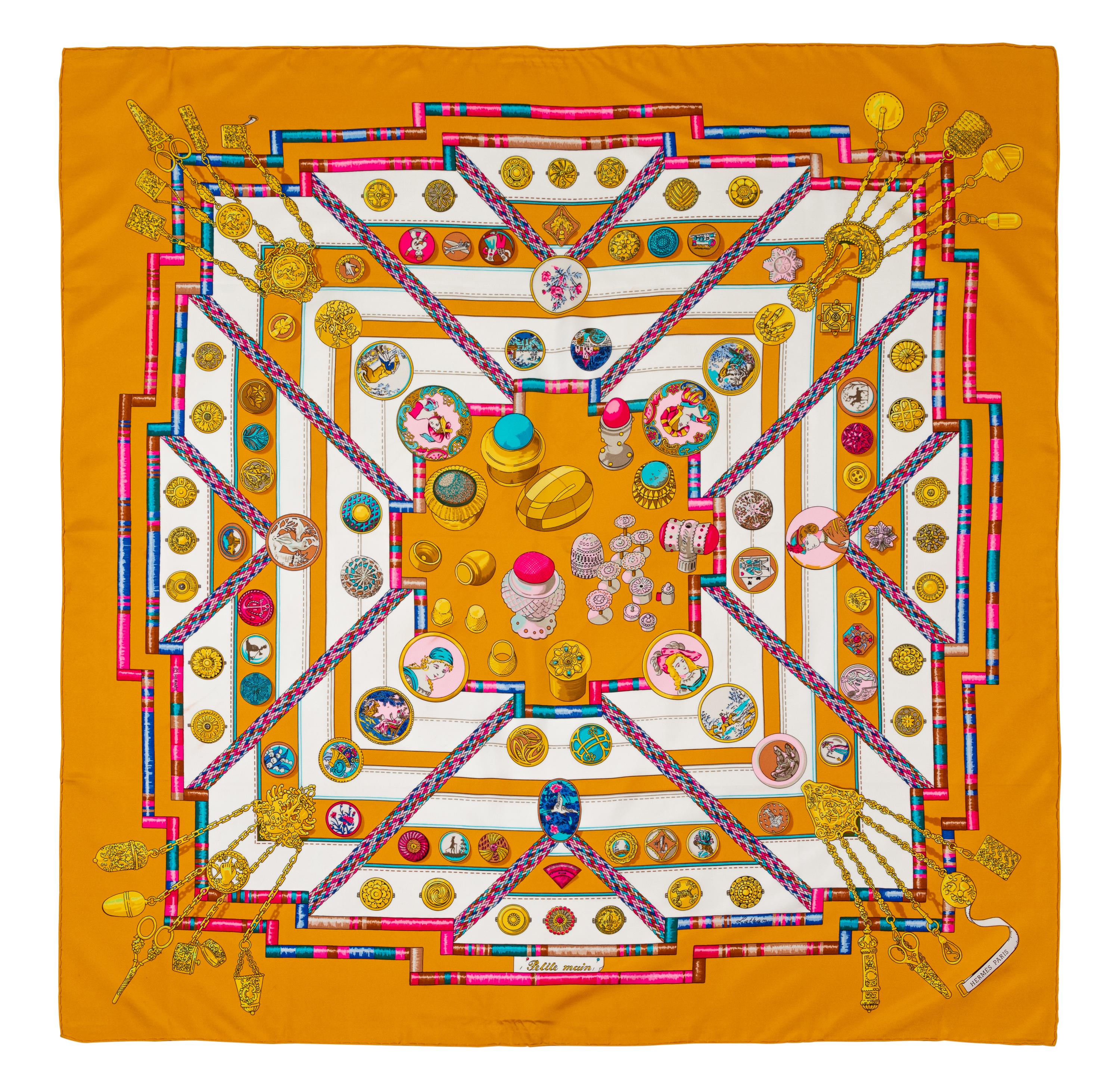 Hermès 90cm Silk Scarf