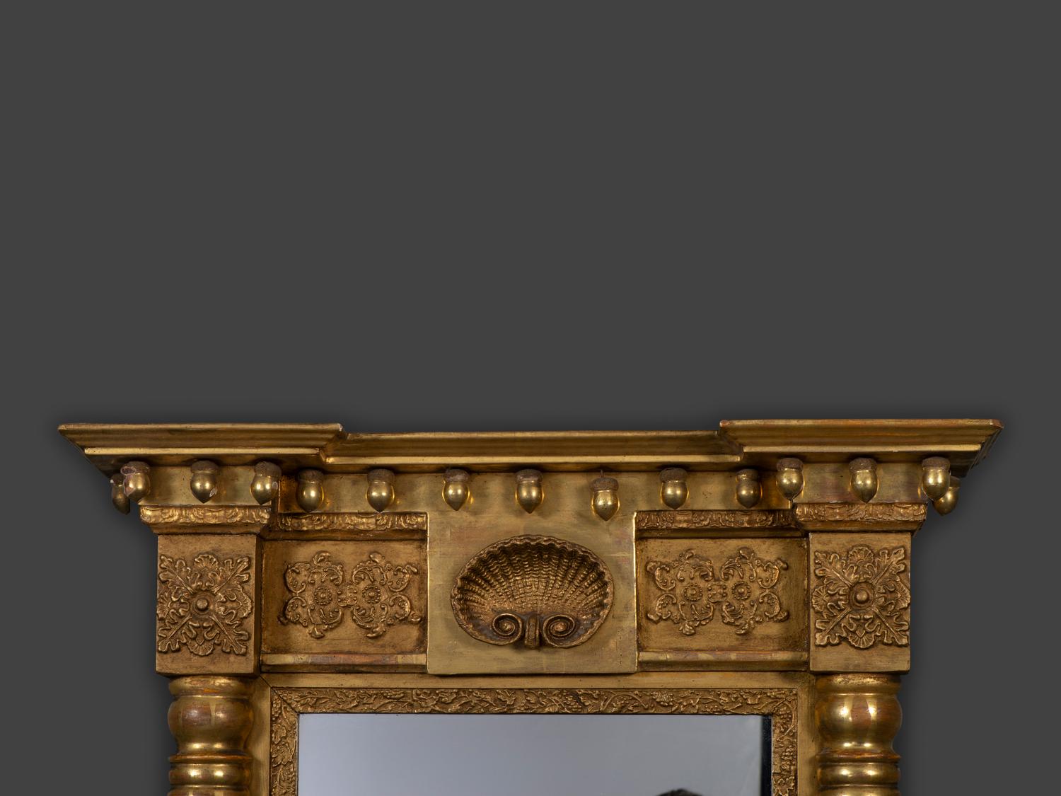 A Classical Giltwood Mirror