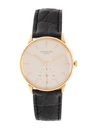 PATEK PHILIPPE, REF. 3420 18K YELLOW GOLD 'CALATRAVA' WRISTWATCH