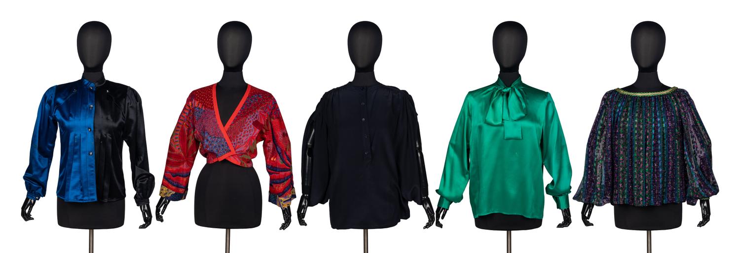 Five Designer Blouses