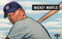 A 1951 Bowman Mickey Mantle Rookie Baseball Card No. 253 (PSA 3 VG)