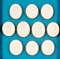 A Collection of Grand Tour Plaster Intaglios