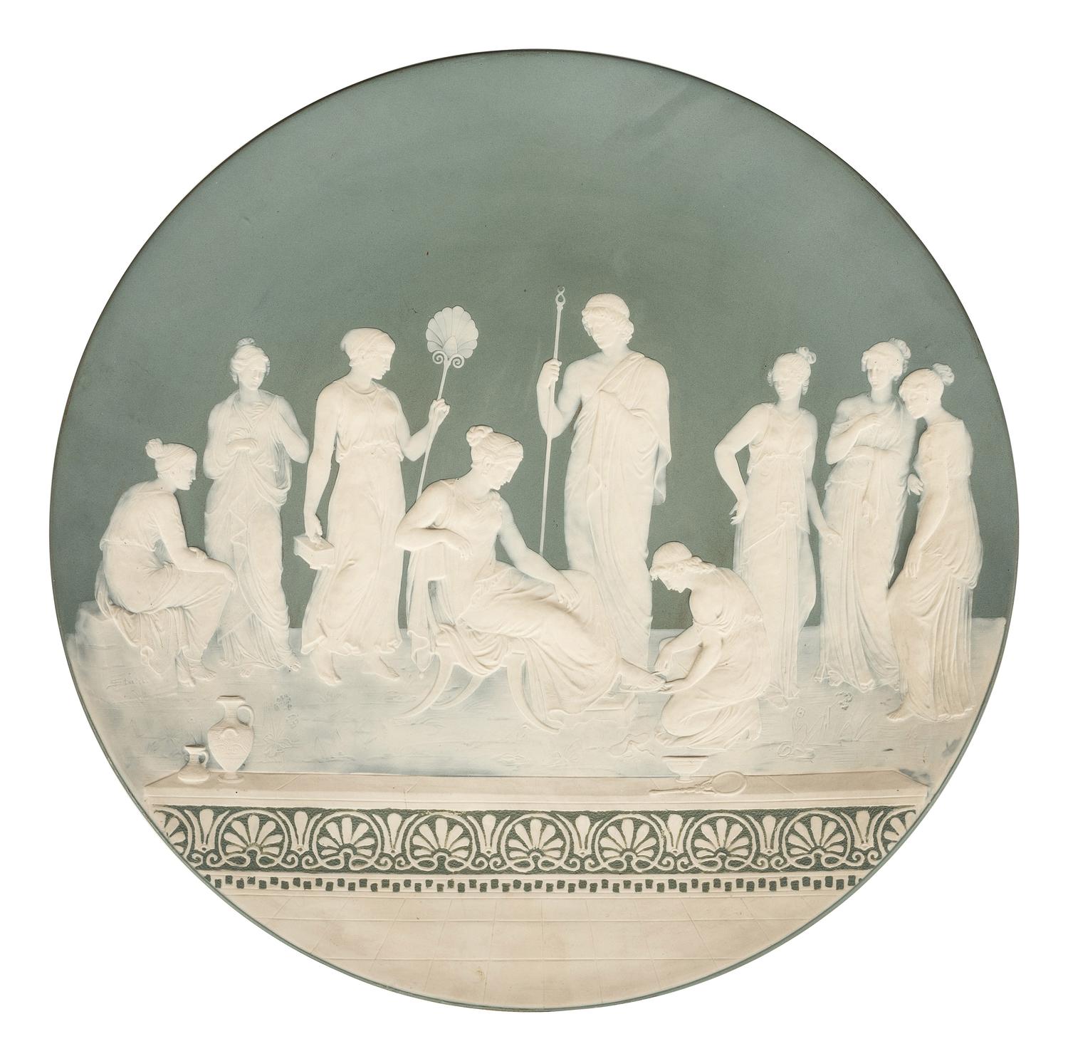 A Villeroy & Boch Mettlach Phanolith Charger