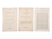 [HARRISON, William Henry]. A group of pamphlets including campaign biographies and illustrated examples.