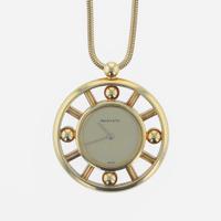 An 18K yellow gold pendant watch, Tiffany & Co. Paloma Picasso, 1984