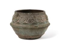 An Indian Bronze Bowl Diameter 5 inches. — 19TH CENTURY