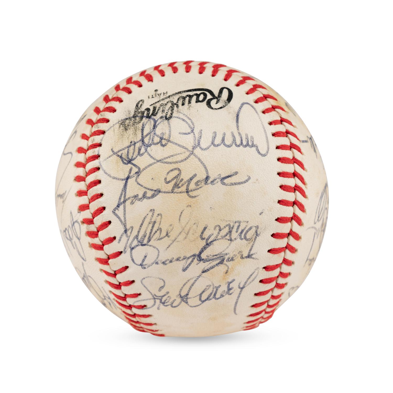 A 1982 Los Angeles Dodgers Team Signed Autograph Baseball (Beckett Authentication Services)