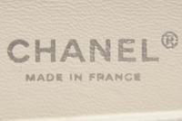 Chanel Medium Classic Flap Bag in White Caviar Leather