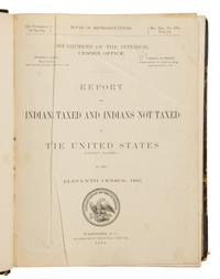 Donaldson, Thomas Corwin (1843-1898), ed. Report on Indians Taxed and Indians Not Taxed in the United States. Washington, DC: Government Printing Office, 1894.
