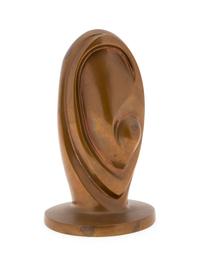 Miri Margolin (Israeli, 20th Century) Abstract Sculpture bronze