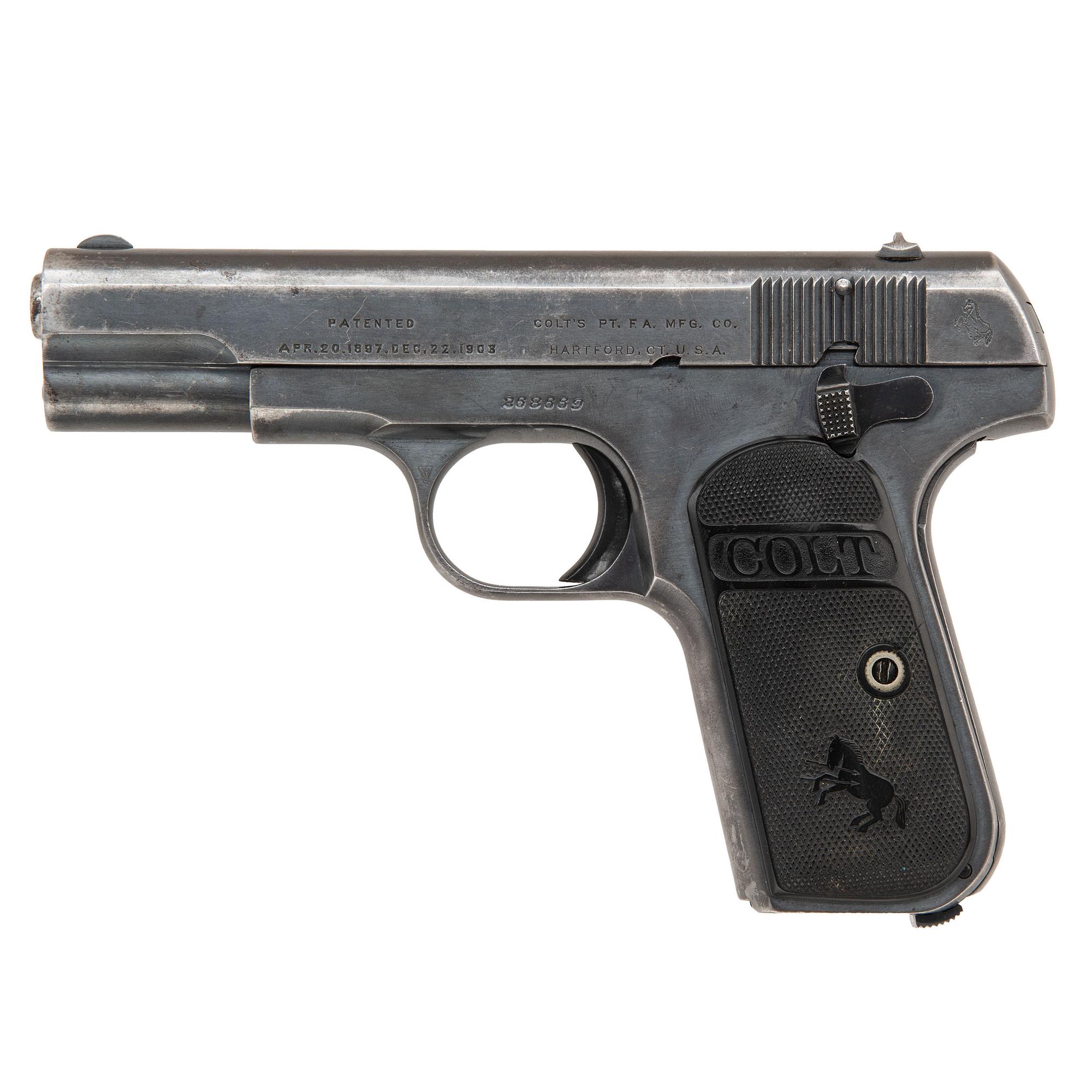**Colt Model 1903 Pocket Hammerless .32 Type III No Magazine