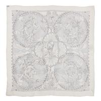 Four Hermès 90cm Silk Chiffon Scarves