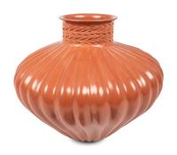 Redware Melon Pottery Jar
