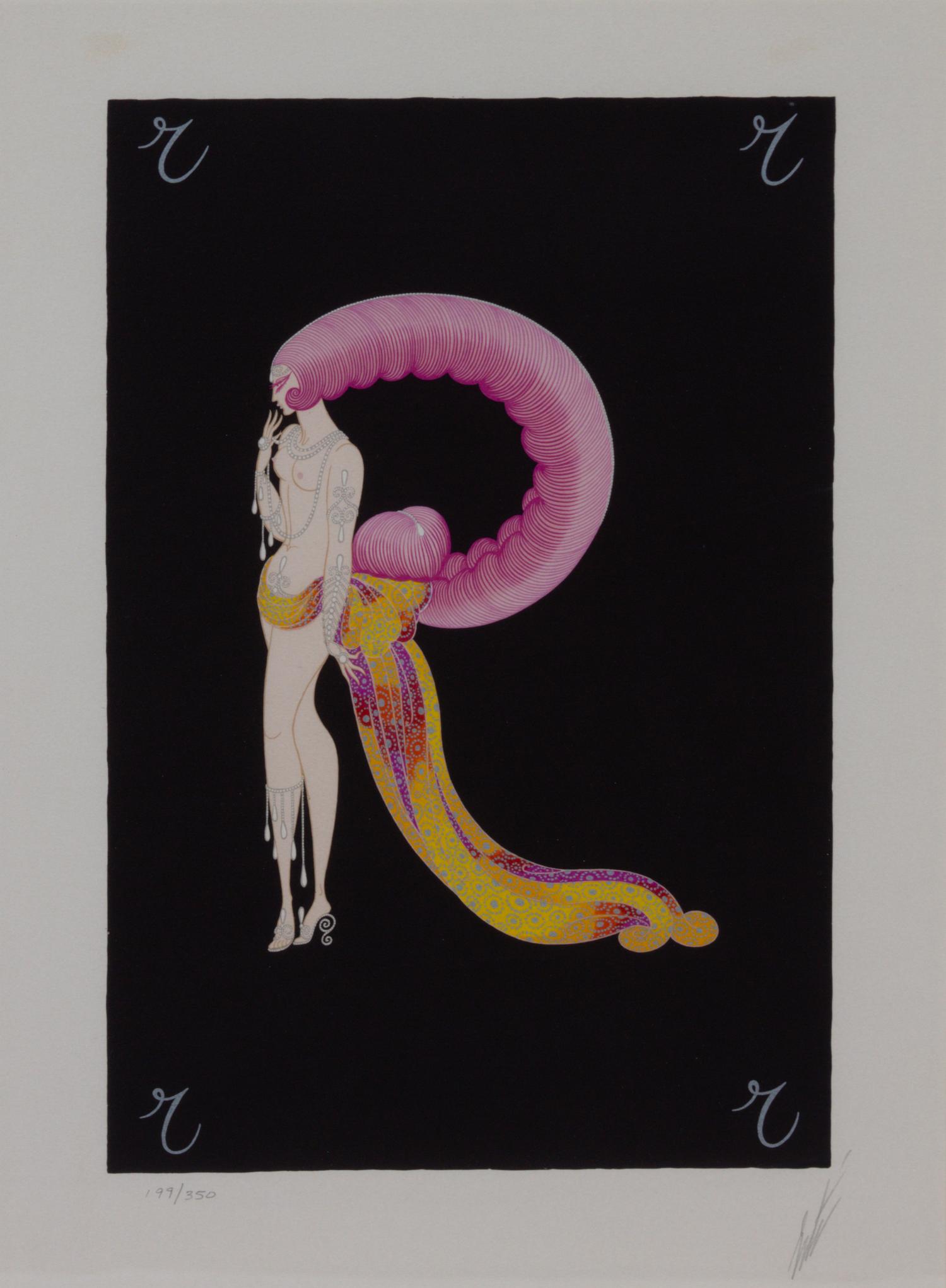 Erte, (French, 1892-1990), The Alphabet Suite, 1796-77