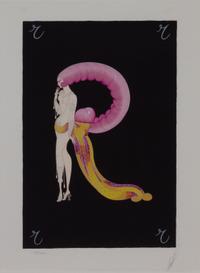 Erte, (French, 1892-1990), The Alphabet Suite, 1796-77