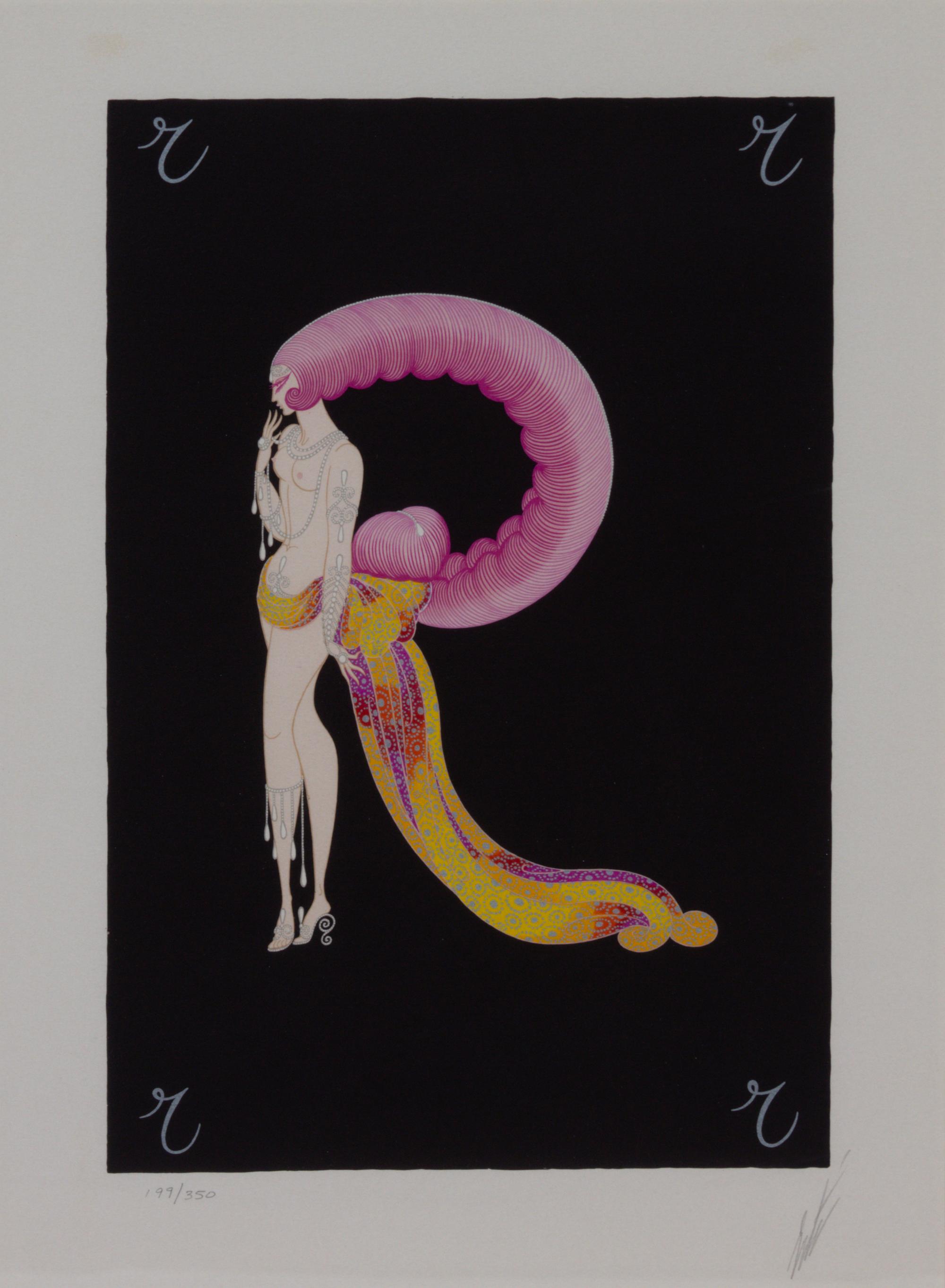 Erte, (French, 1892-1990), The Alphabet Suite, 1796-77