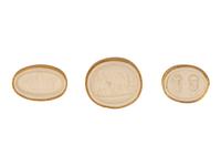 Sixteen Framed Groups of Grand Tour Plaster Intaglios