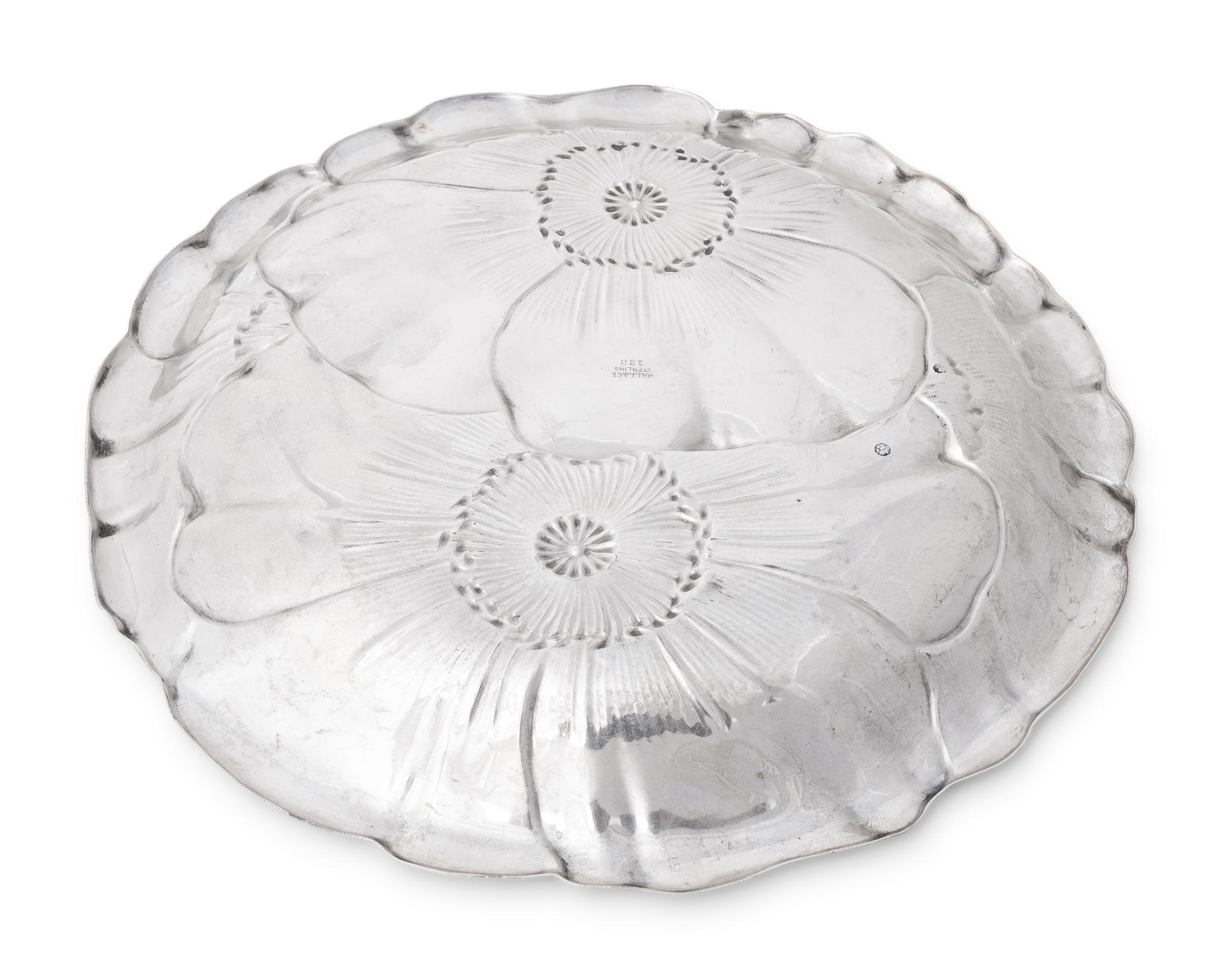 A Wallace Art Nouveau Silver Plate