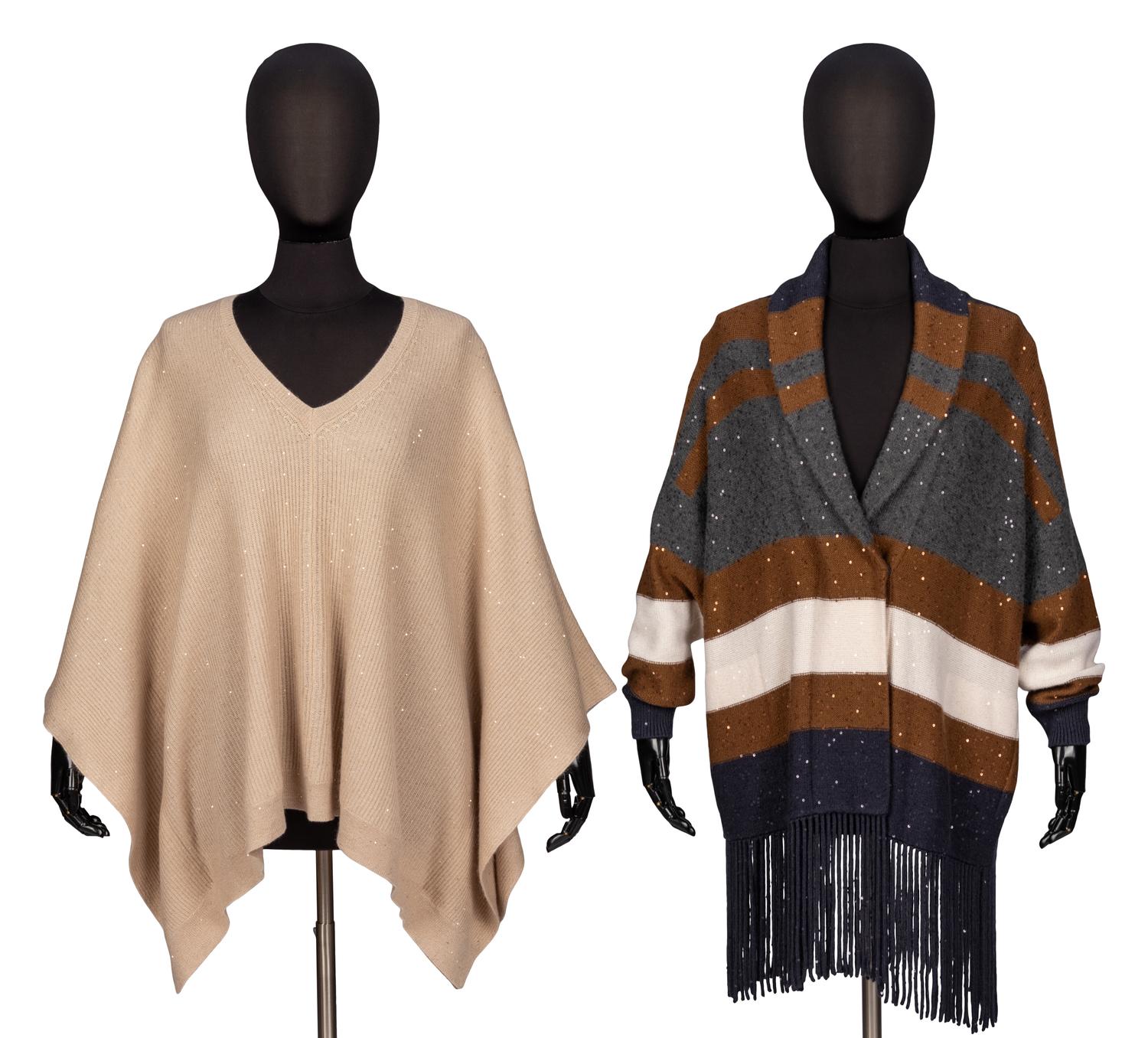 Brunello Cucinelli, Two Knit Cashmere Tops