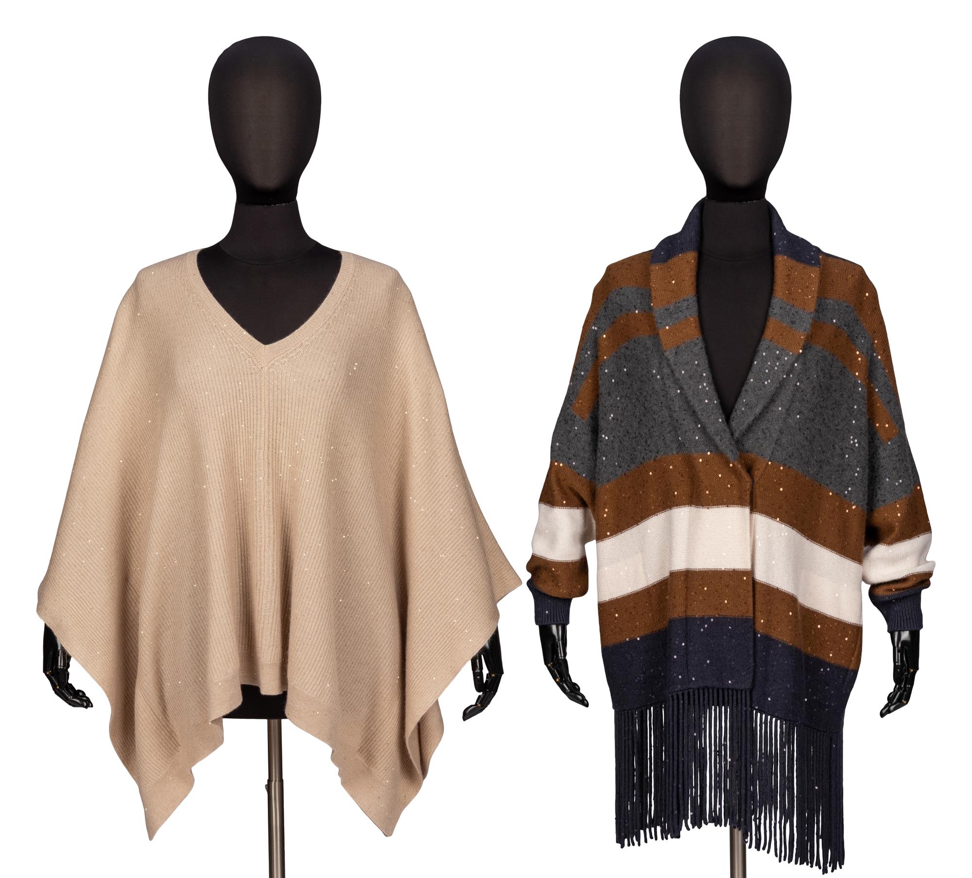 Brunello Cucinelli, Two Knit Cashmere Tops