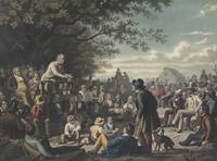 [Prints] Bingham, George Caleb. Stump Speaking
