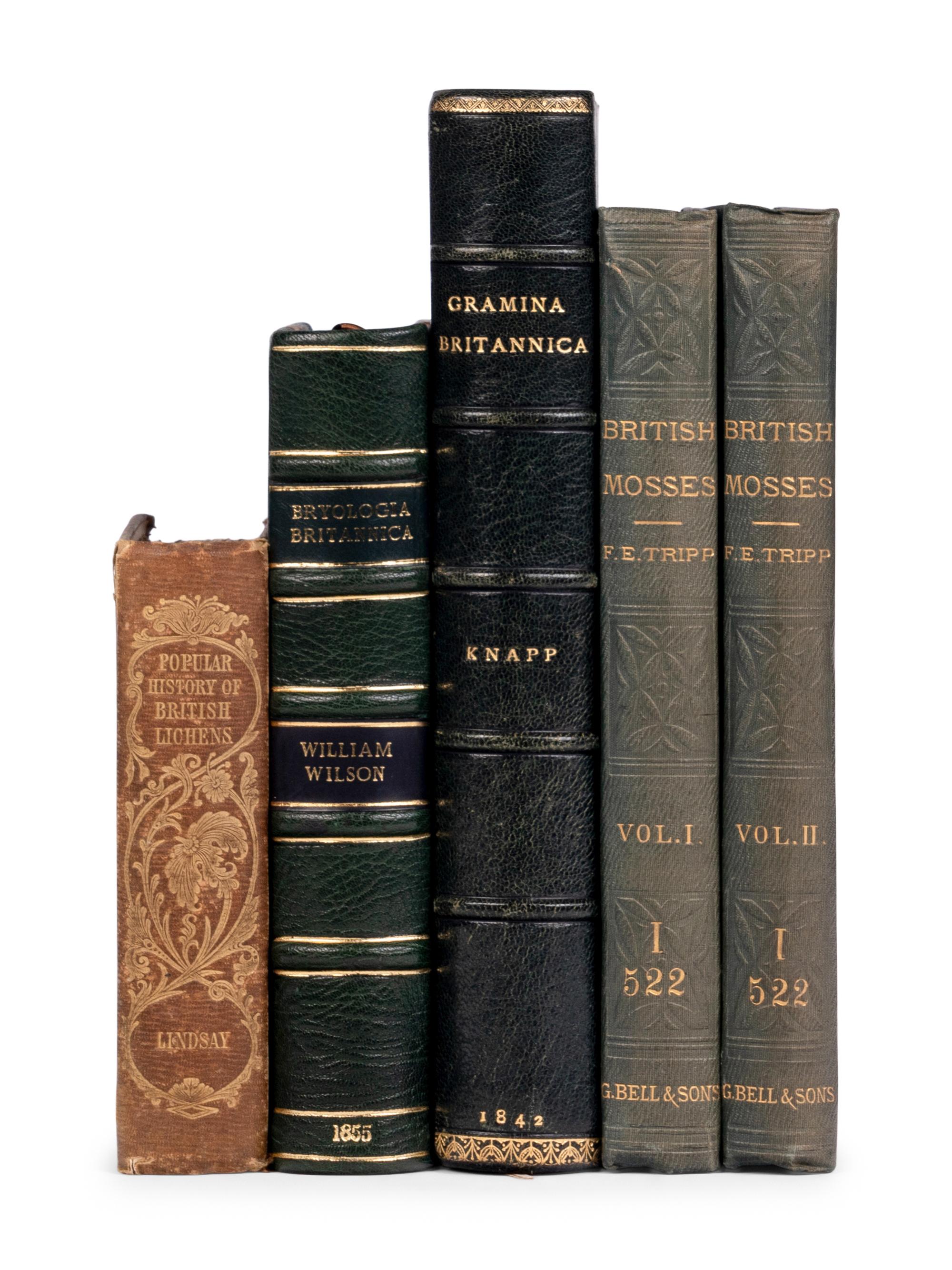 [NATURAL HISTORY - GRASS]. A group of 7 works, comprising: