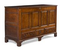 An English Oak Mule Chest