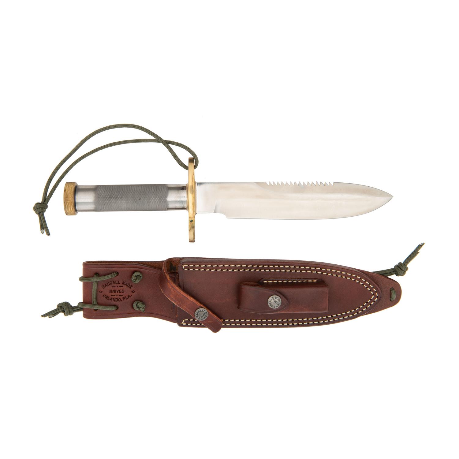 Randall Made Model 18 Attack Knife with Walking Stick/Spear