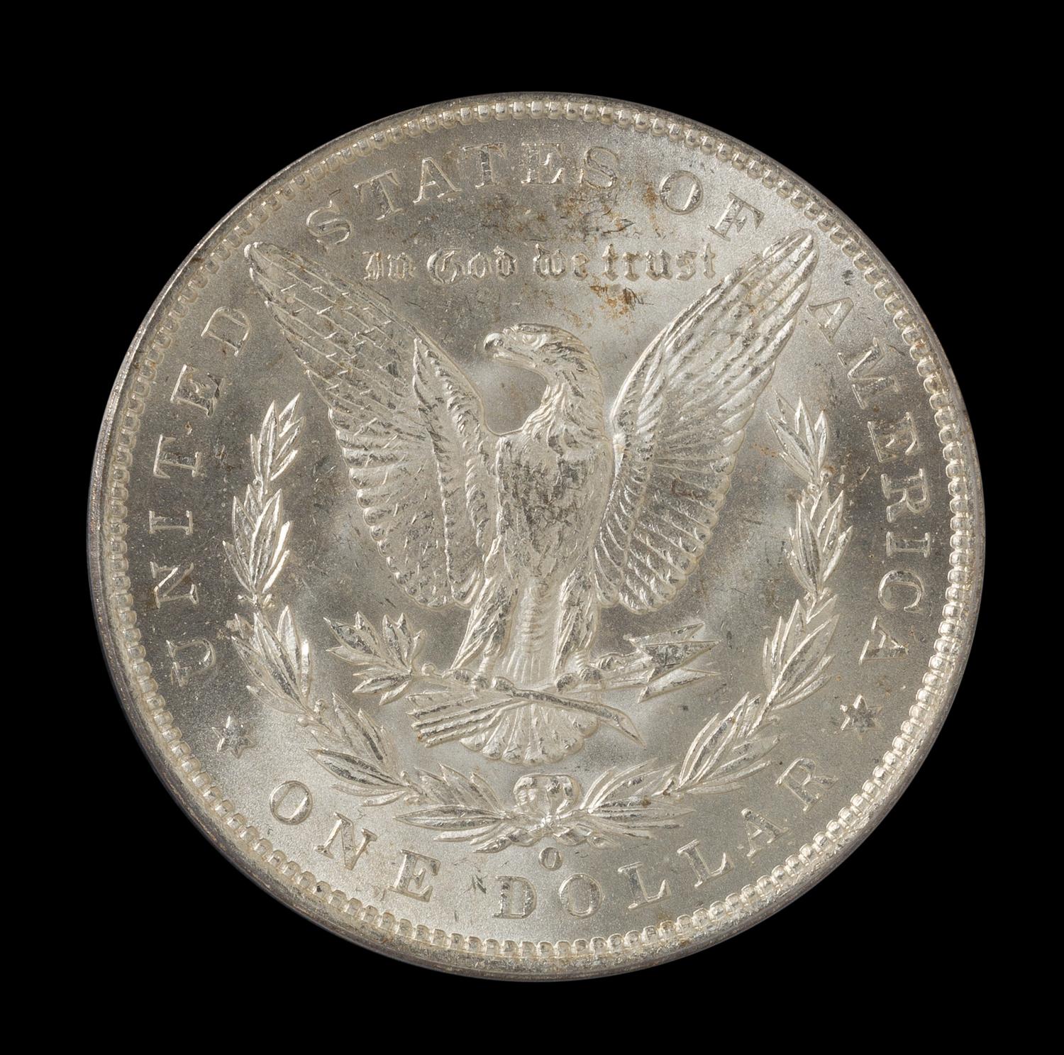 A United States 1887-O Morgan Silver Dollar Coin