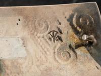 Hopi and Navajo Silver Belt Buckles