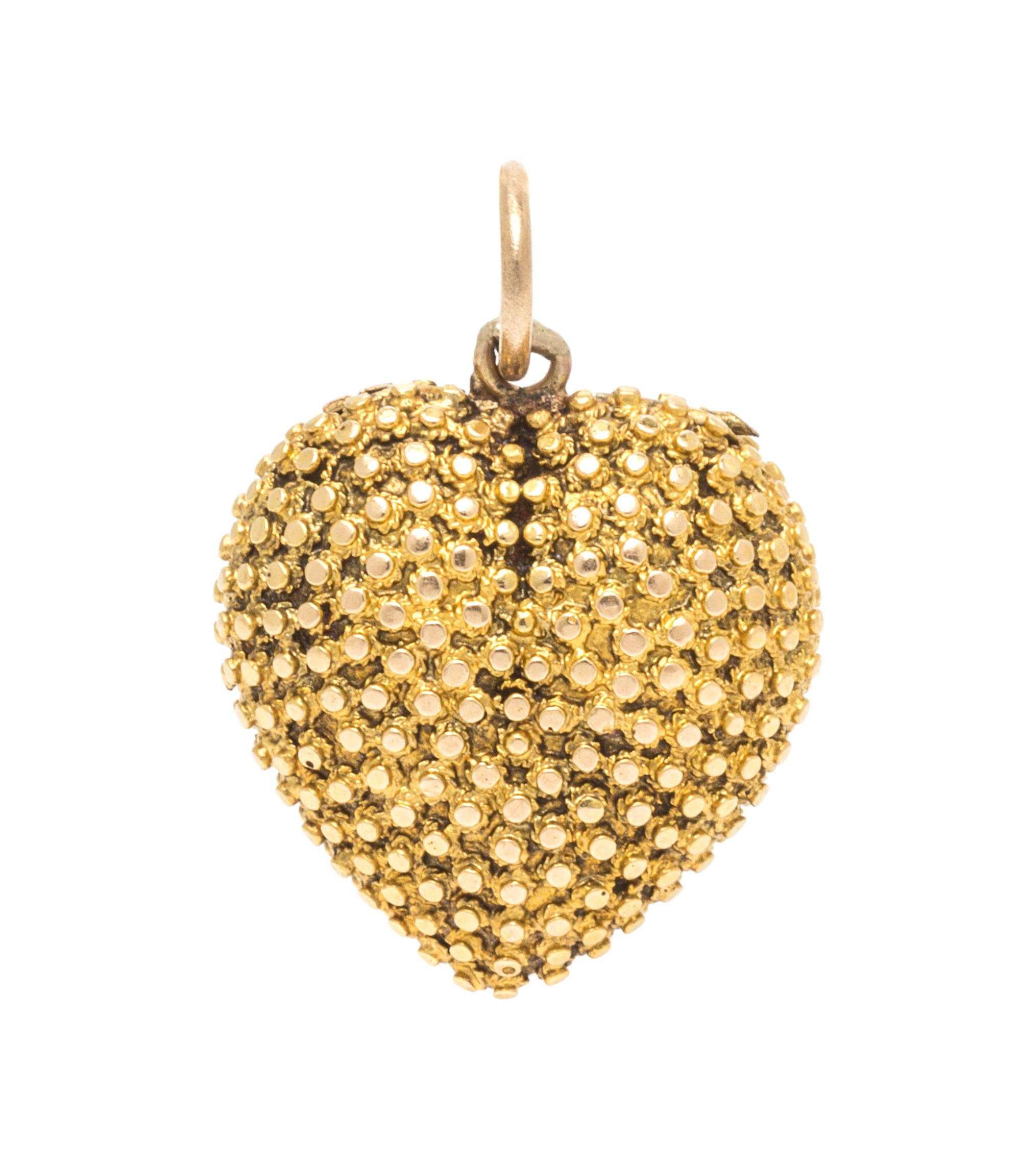 A Georgian Yellow Gold Lover's Eye Locket, 4.10 dwts.