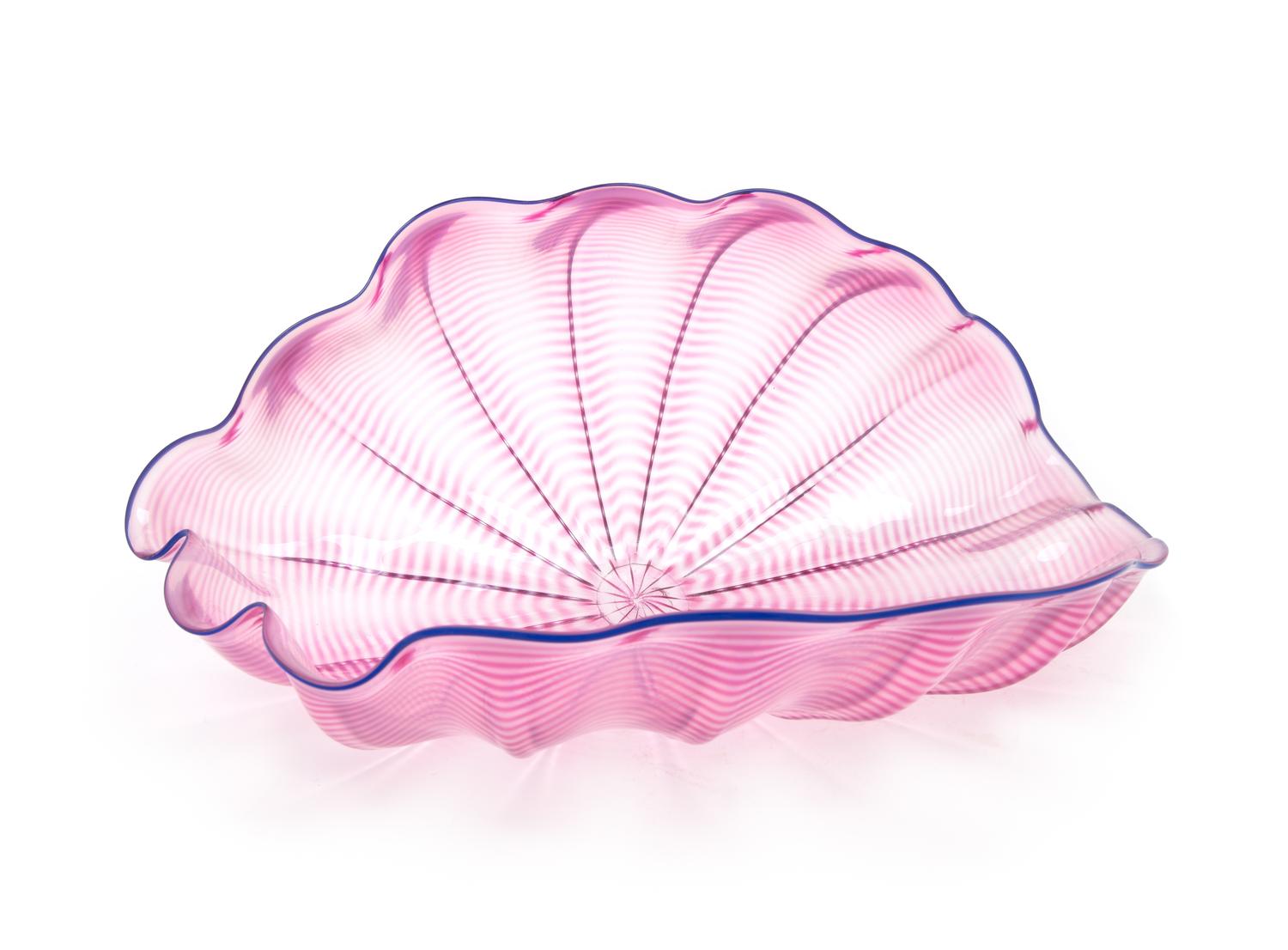 Dale Chihuly, (American, b. 1941), Pink Sea Form, 1998