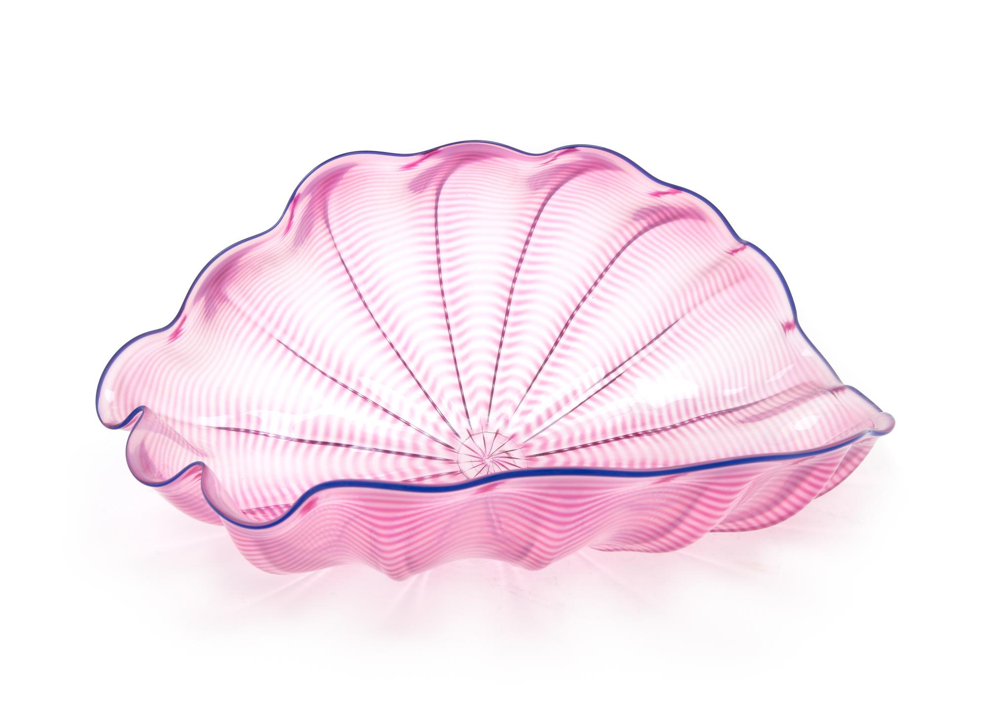 Dale Chihuly, (American, b. 1941), Pink Sea Form, 1998