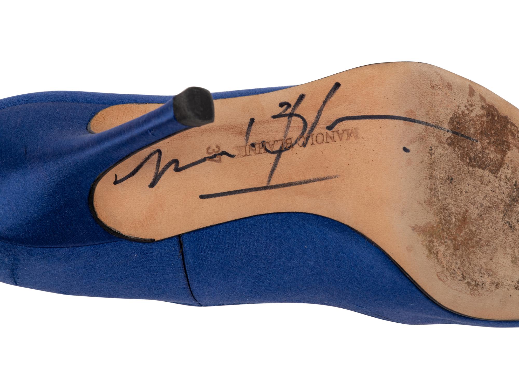 Four Pairs of Manolo Blahnik Shoes