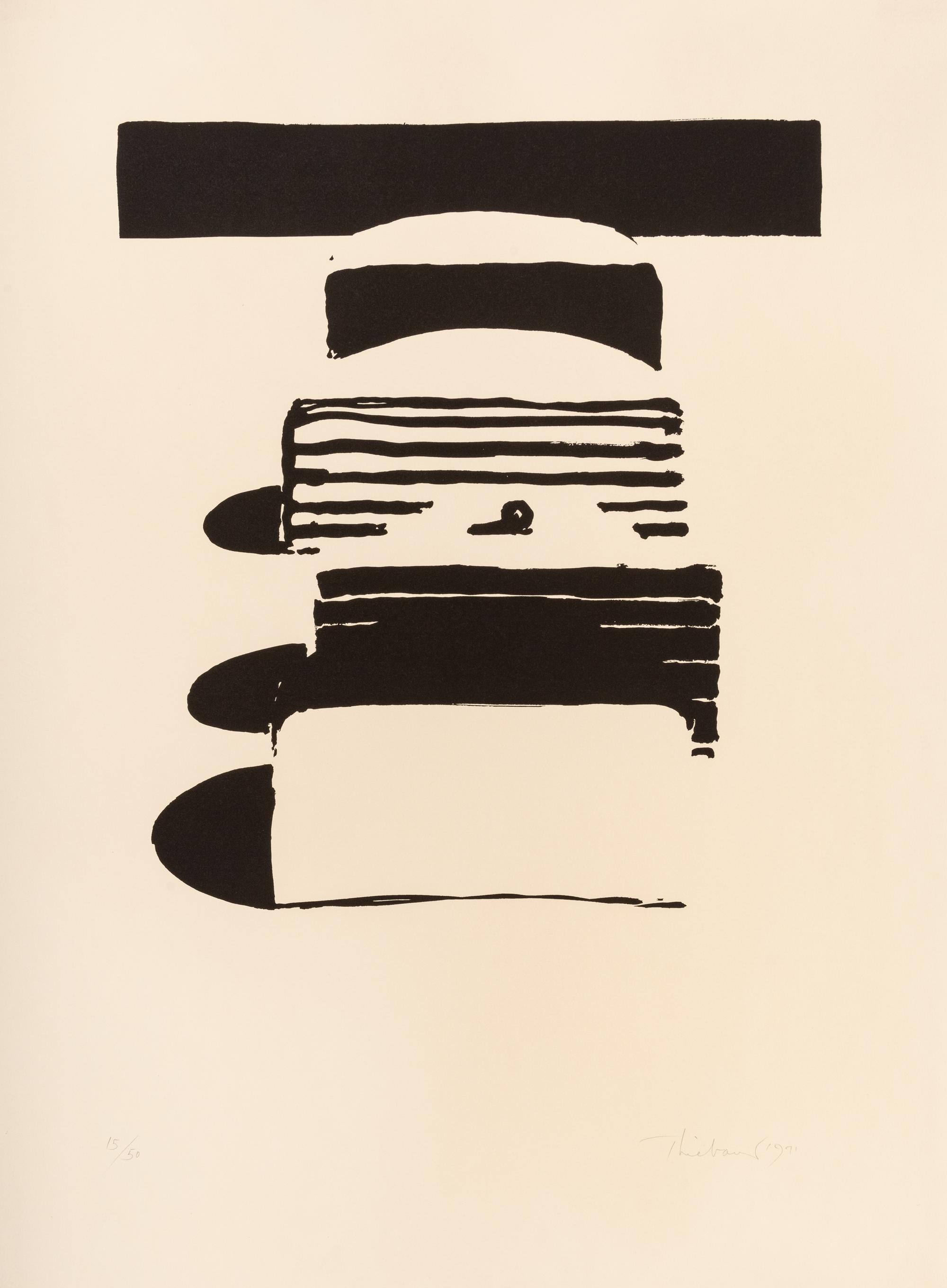 Half Cakes (from Seven Still Lifes and a Silver Landscape )