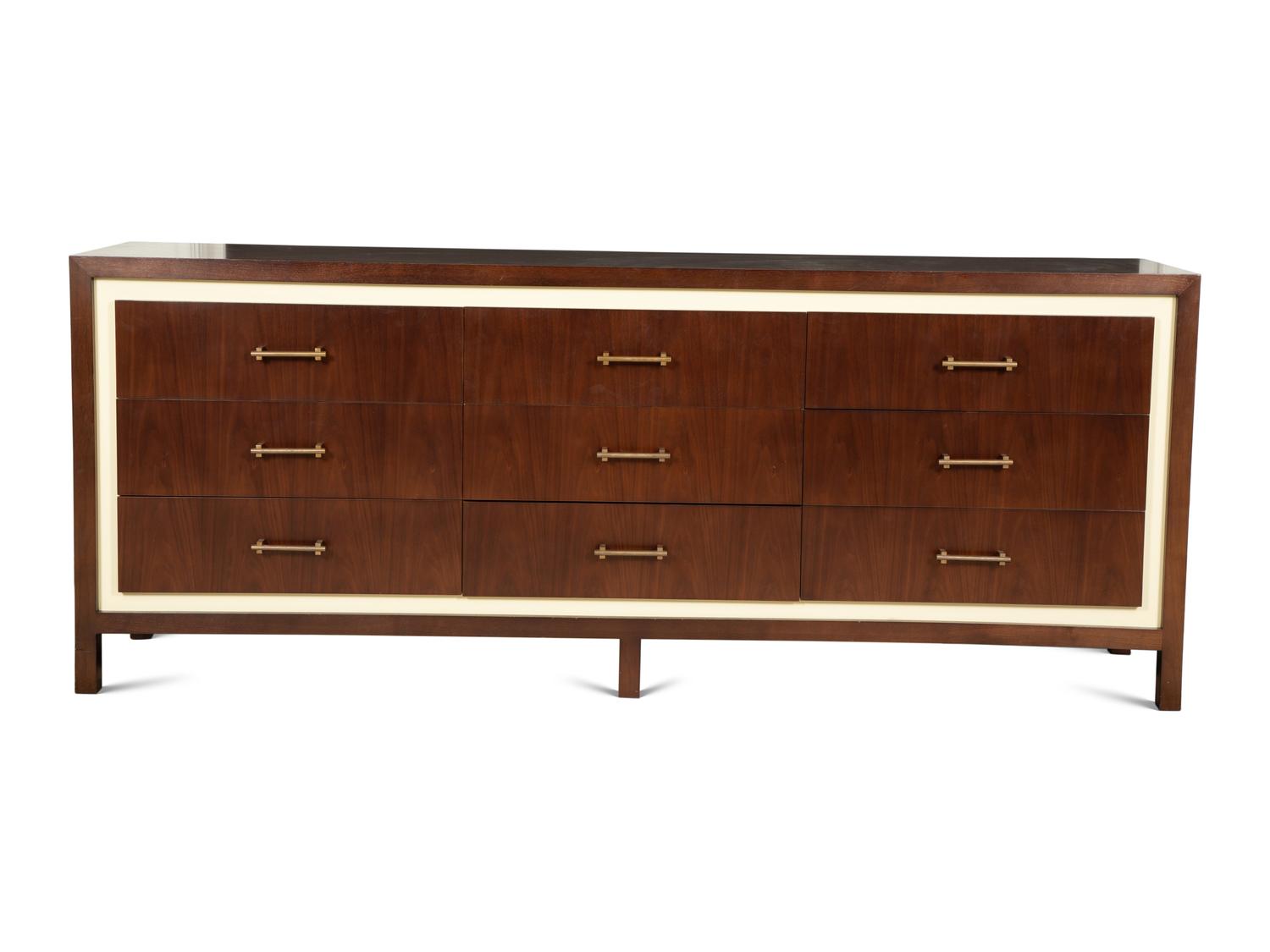 A Contemporary Nine-Drawer Dresser